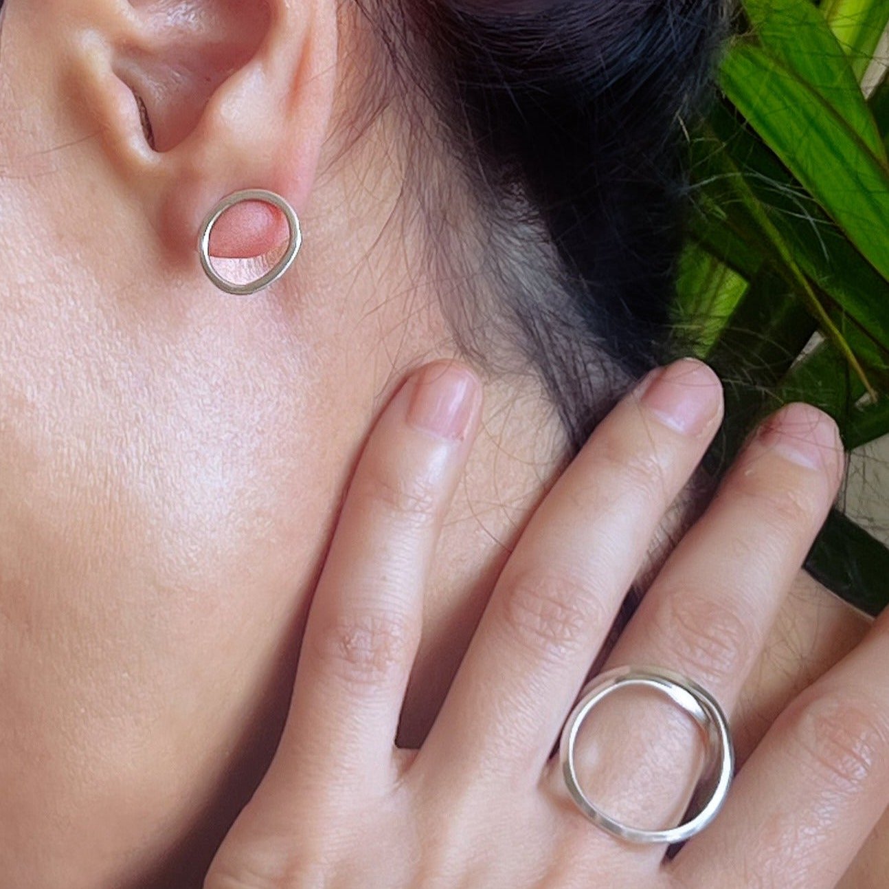 Sterling silver earrings