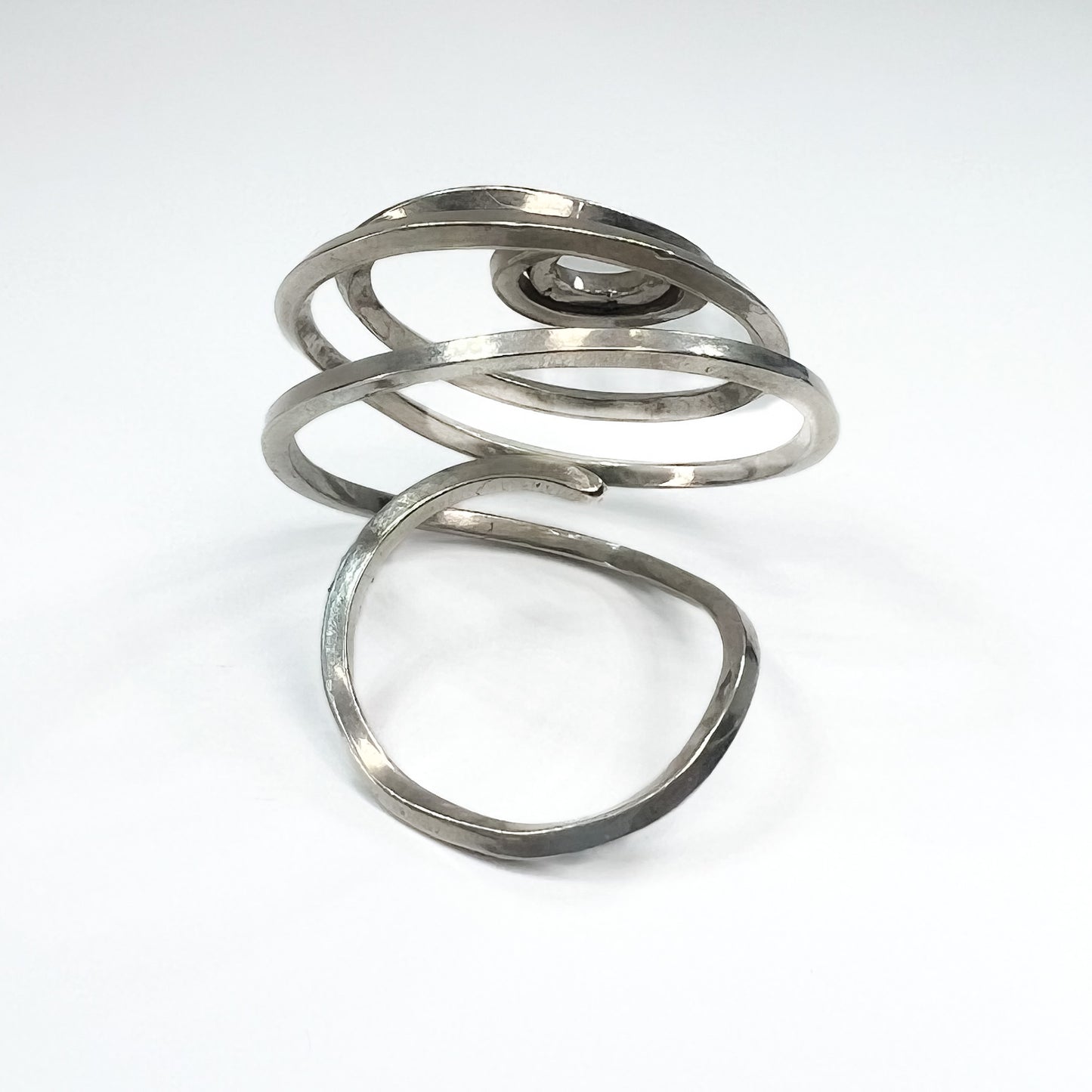 Spiral Silver Ring