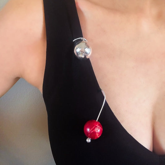 Handmade Silver brooch