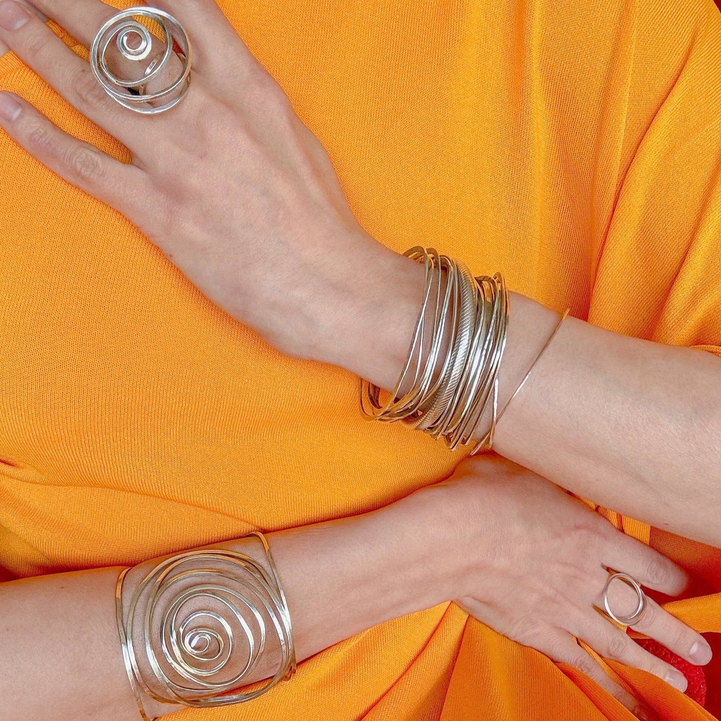 handmade silver unique jewelry