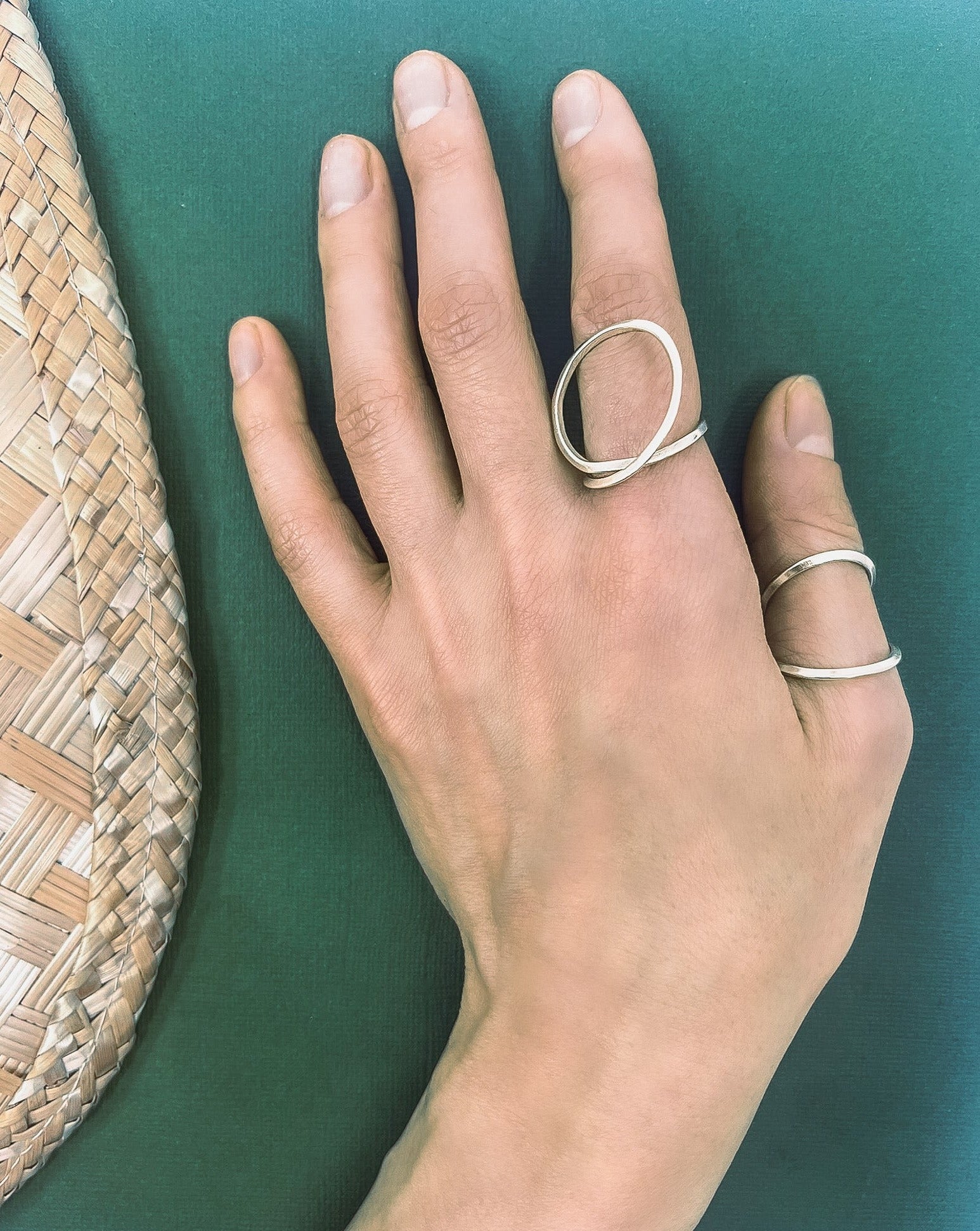 Handmade one of a kind infinity ring