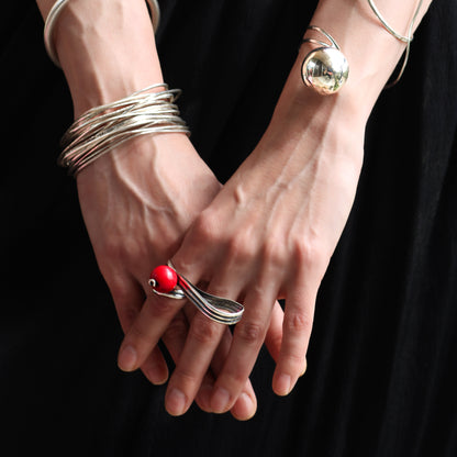 Statement Silver Ring