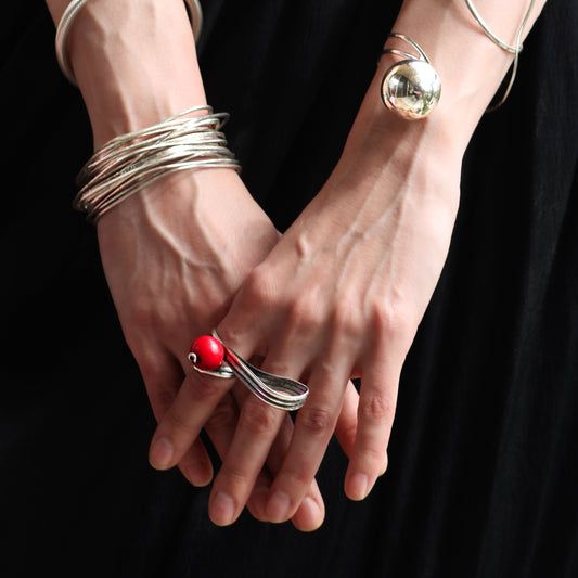 Statement Silver Ring