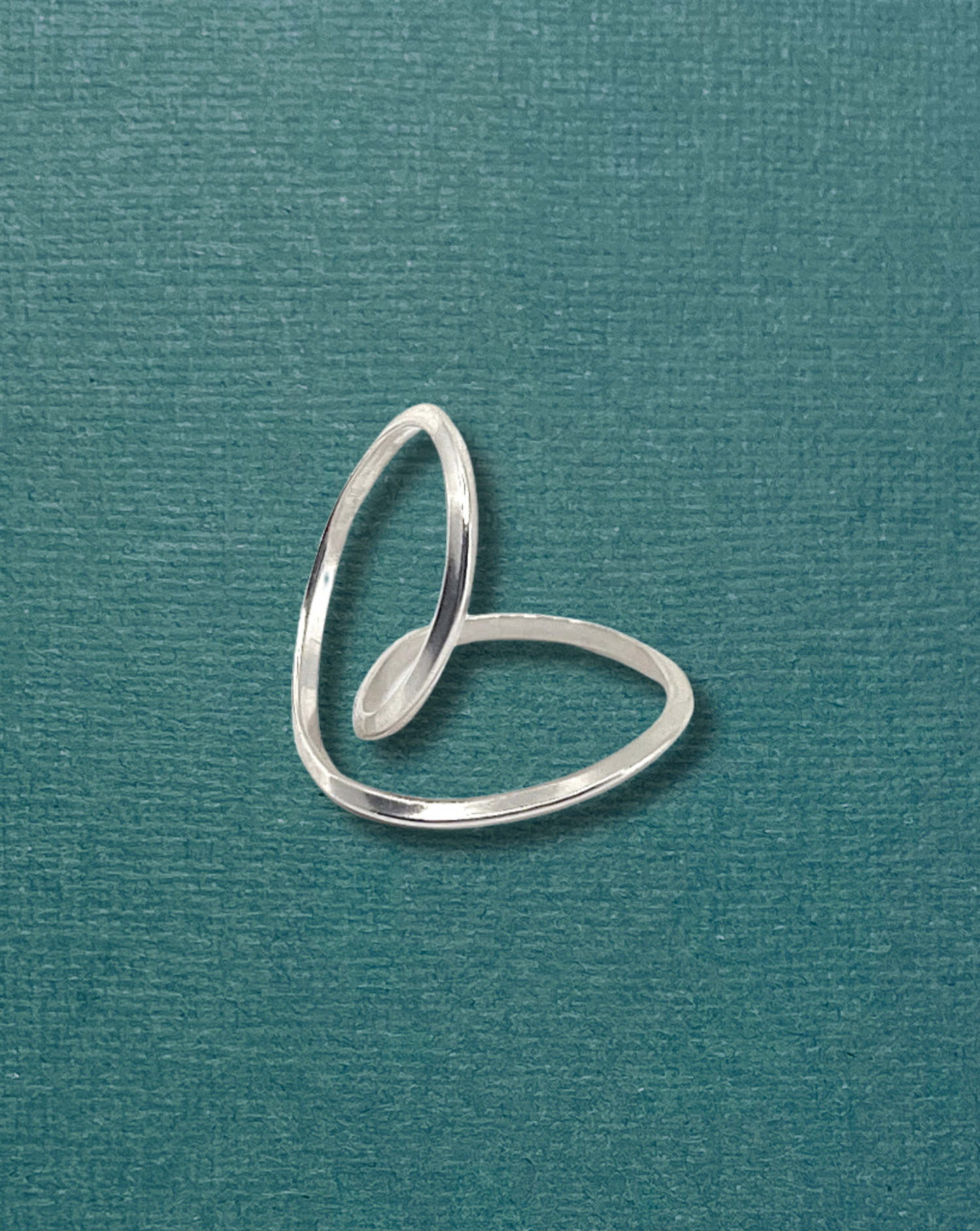 handmade unique silver ring
