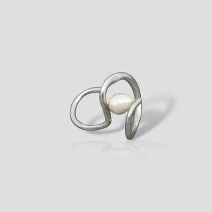 In Between Freshwater Pearl Ring