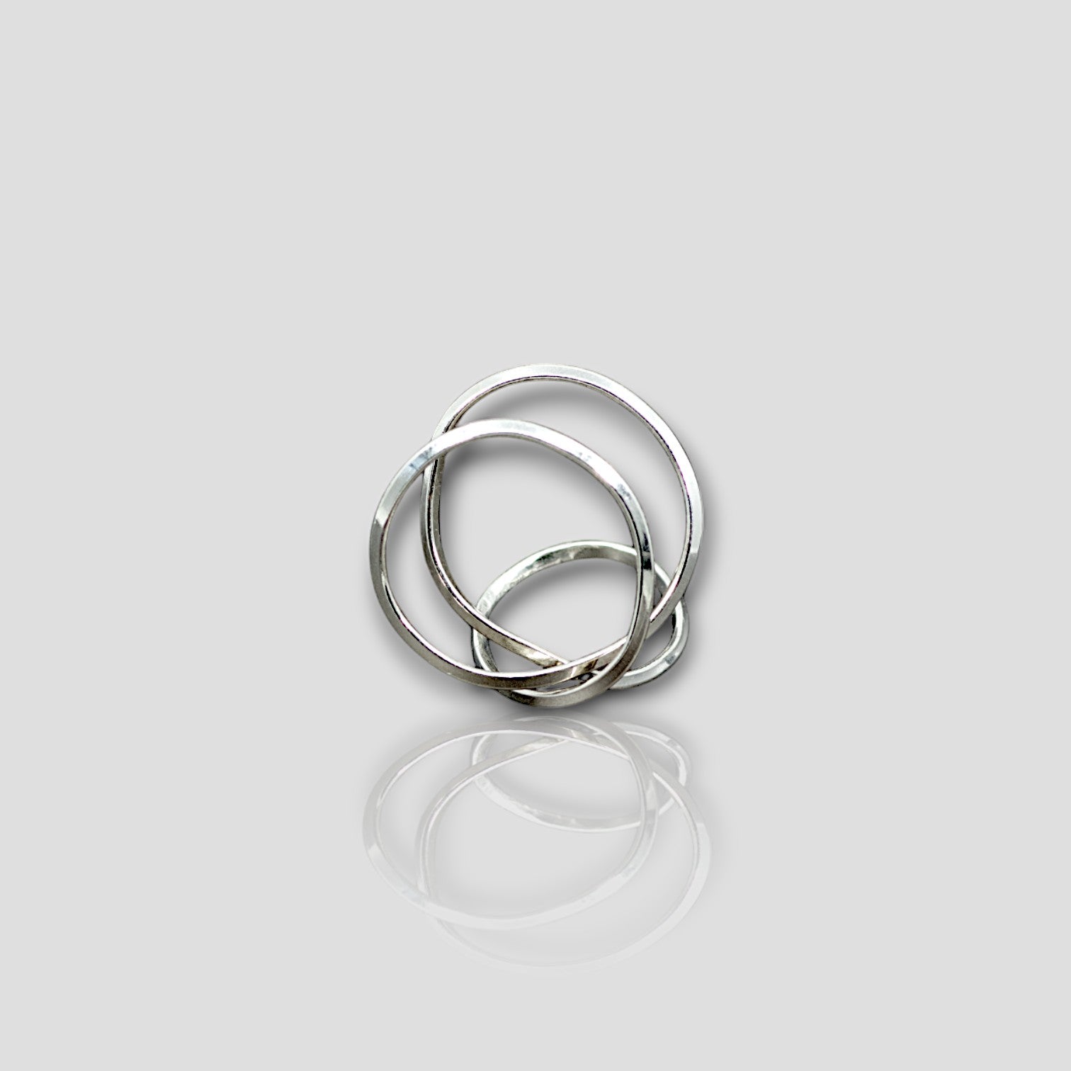 handcrafted silver statment ring