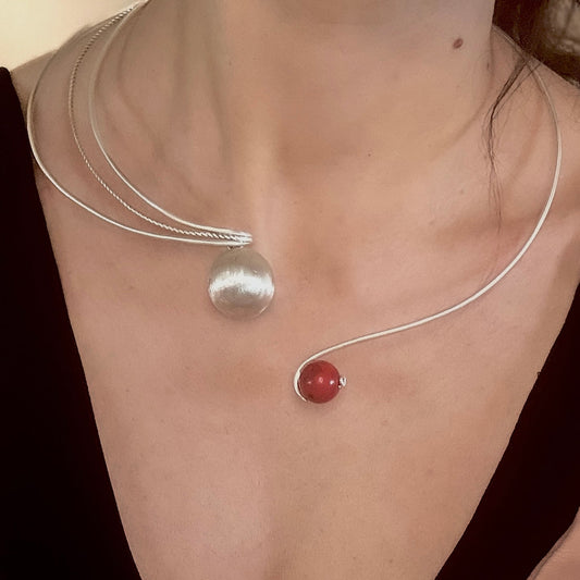 Unique Silver necklace